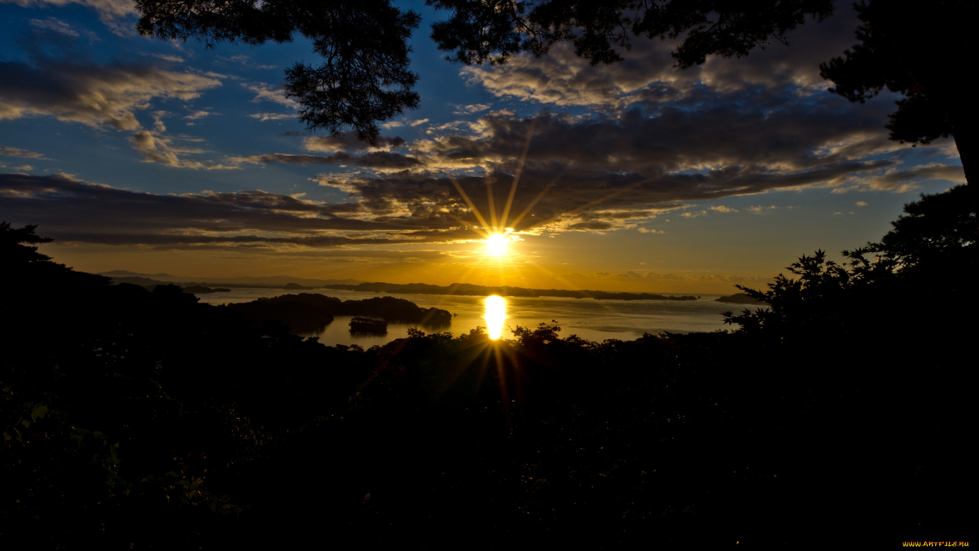 природа, восходы, закаты, китай, солнце