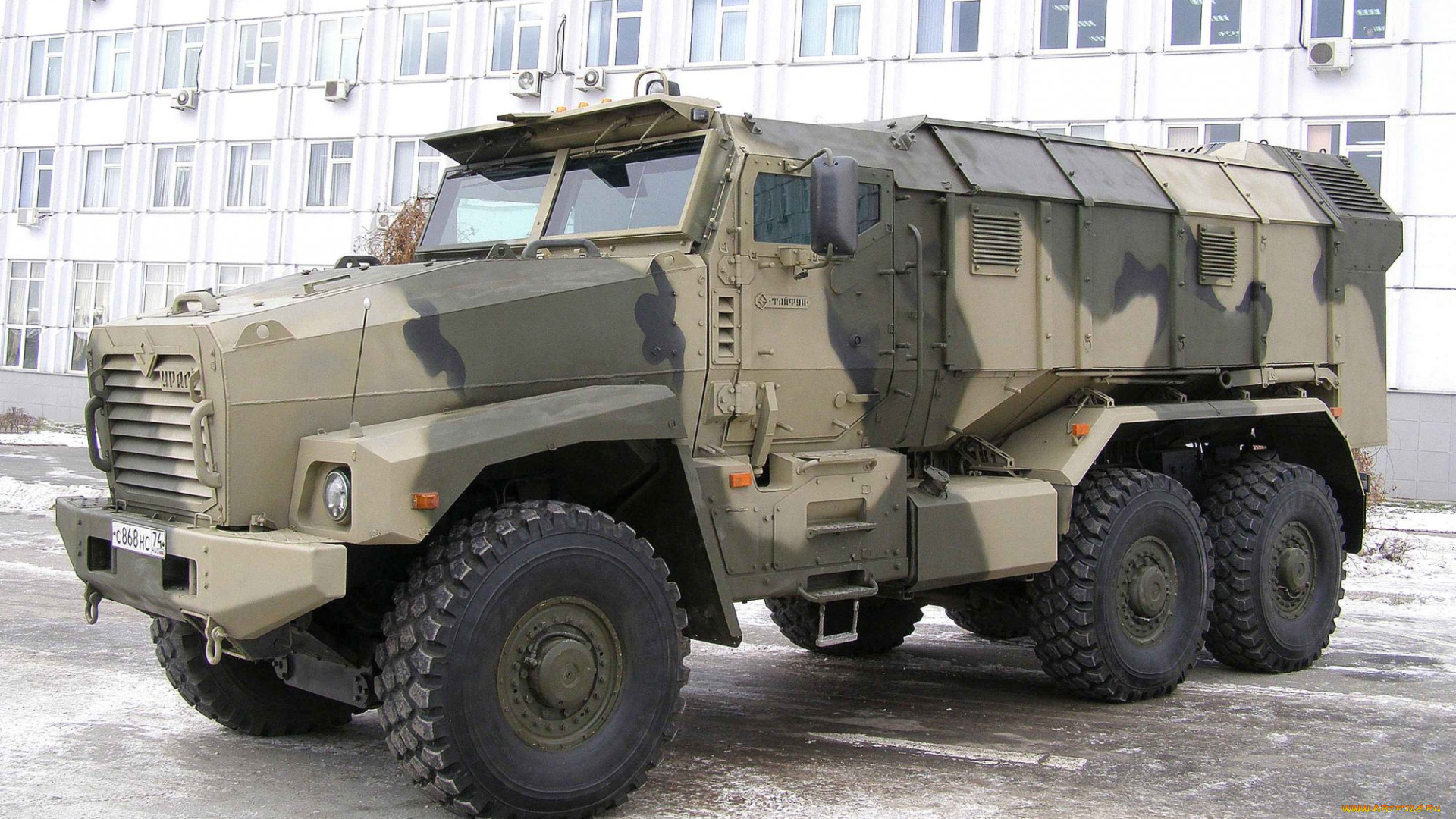 урал, техника, военная, тайфун