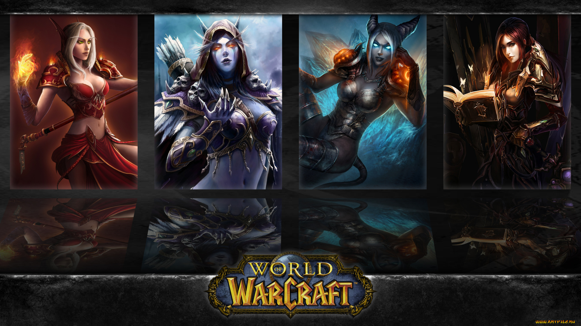 видео, игры, world, of, warcraft, эльфы