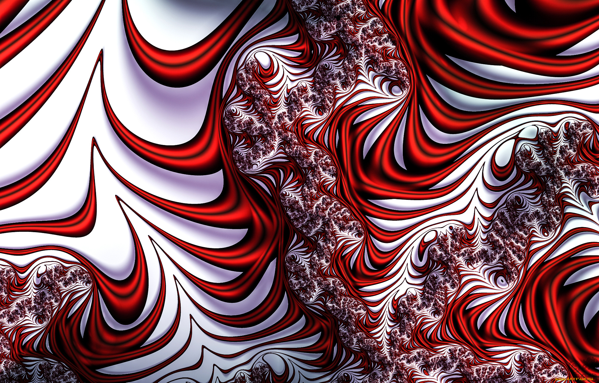3д, графика, fractal, фракталы, фон, цвета, узор