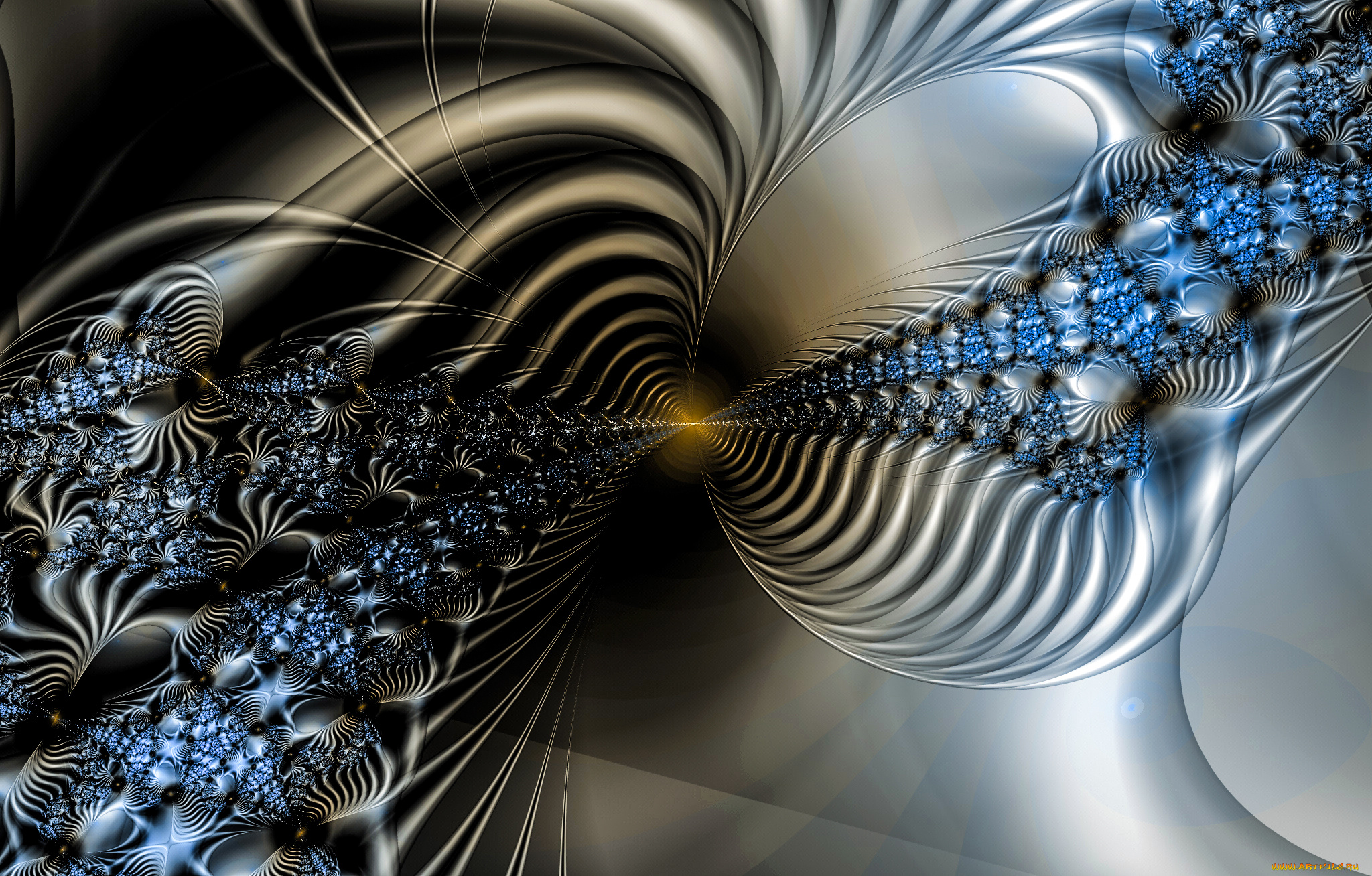 3д, графика, fractal, фракталы, узор, фон, цвета
