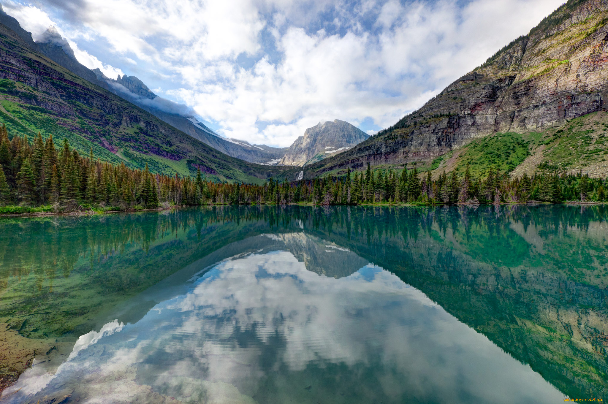 природа, реки, озера, штат, монтана, сша