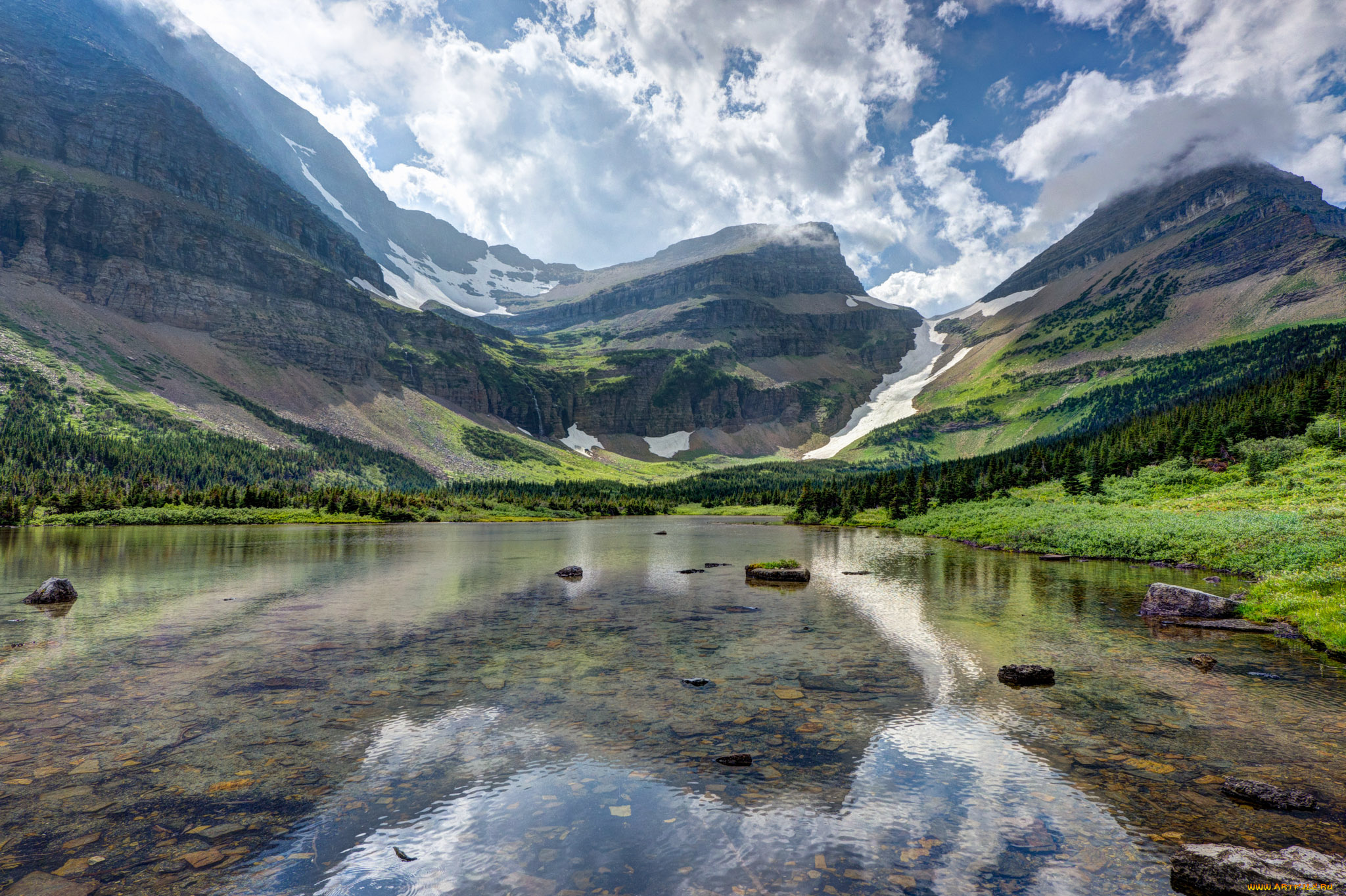 природа, реки, озера, сша, штат, монтана