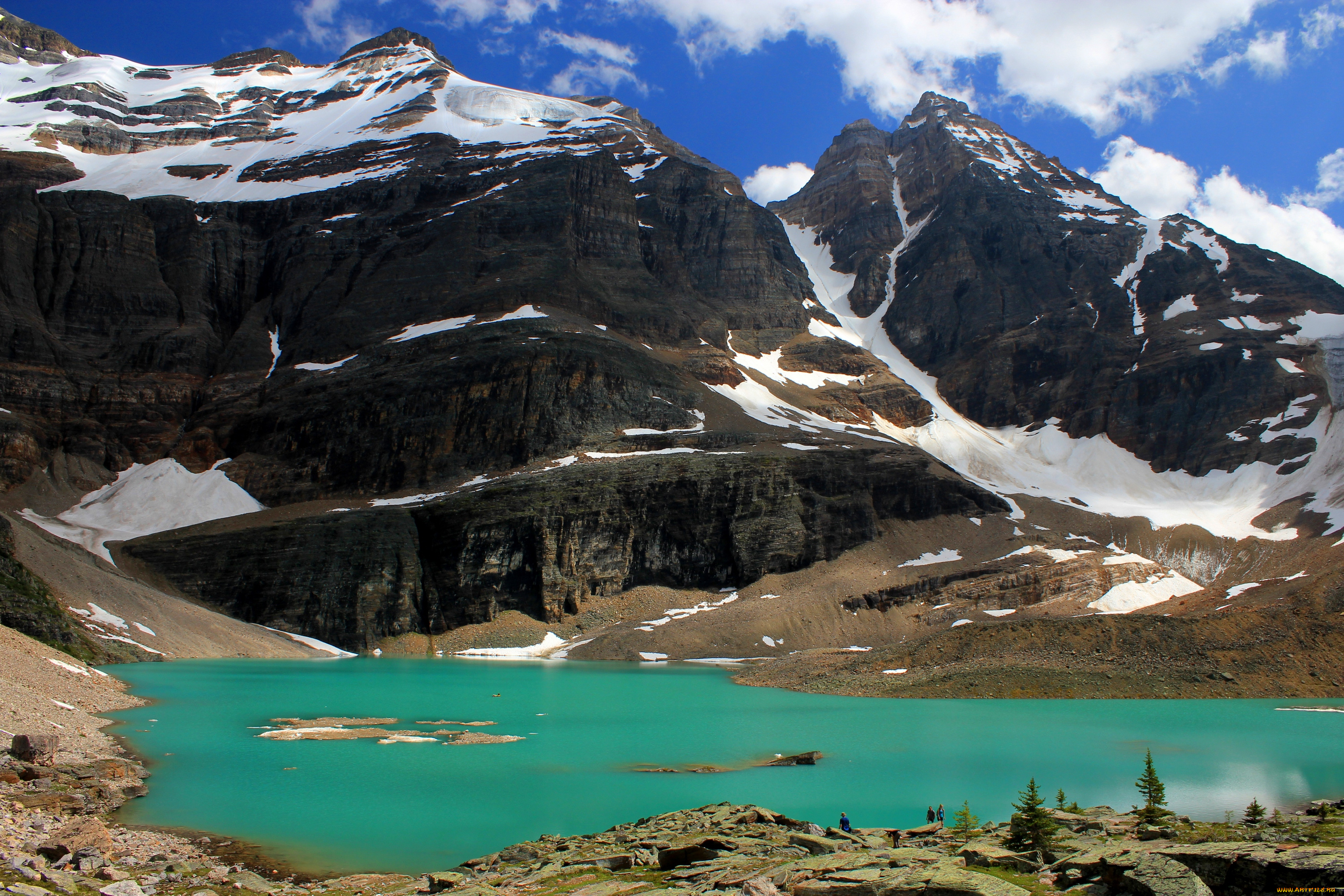 природа, реки, озера, канада