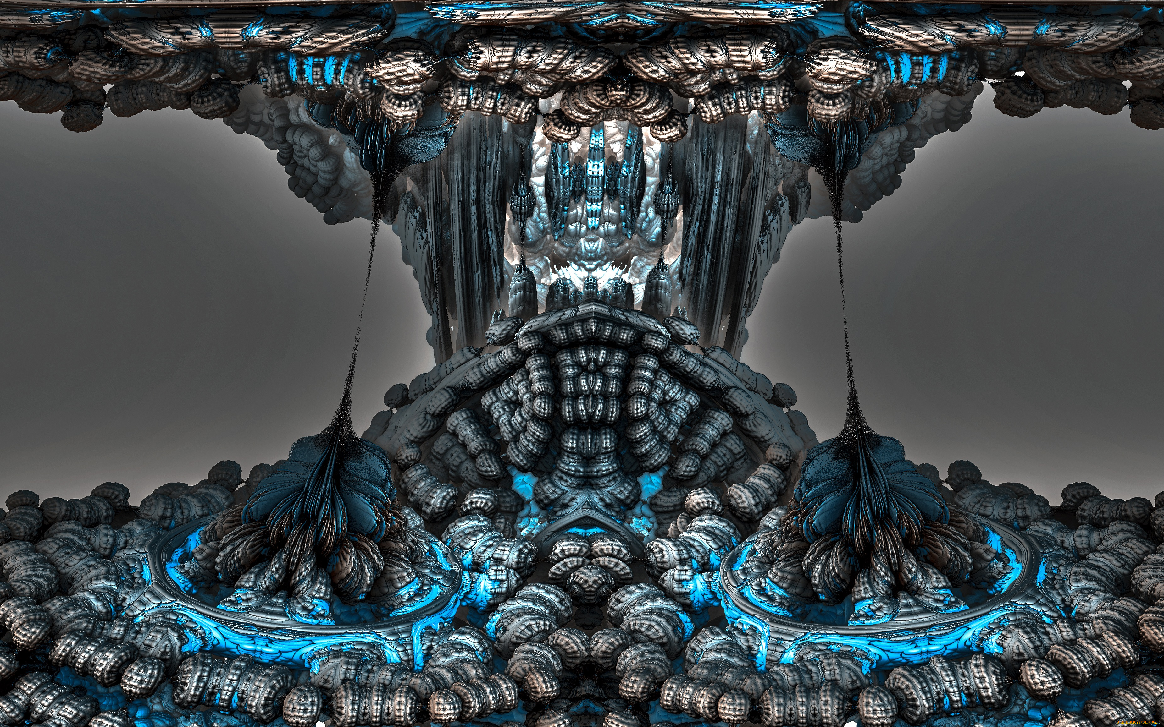 3д, графика, fractal, фракталы, цвета, фон, узор