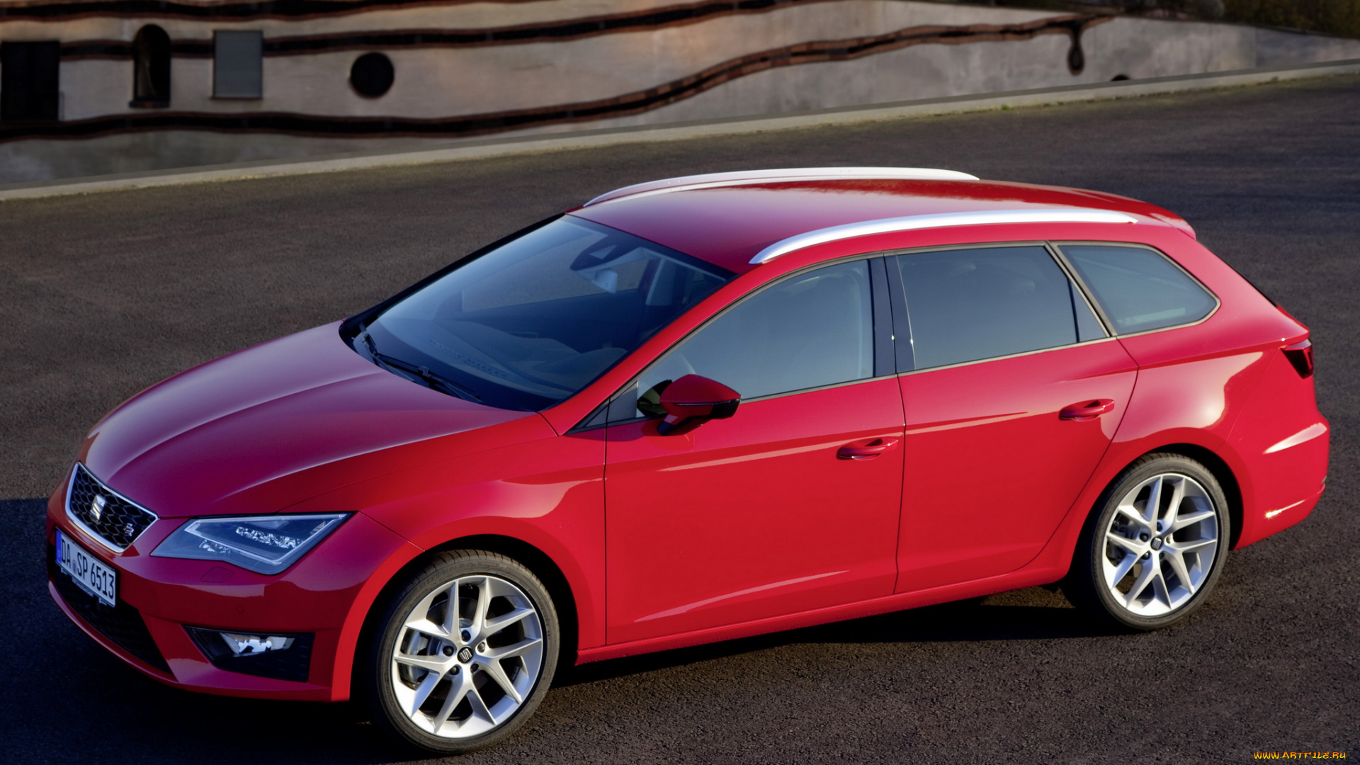 автомобили, seat, 2012, красный, leon