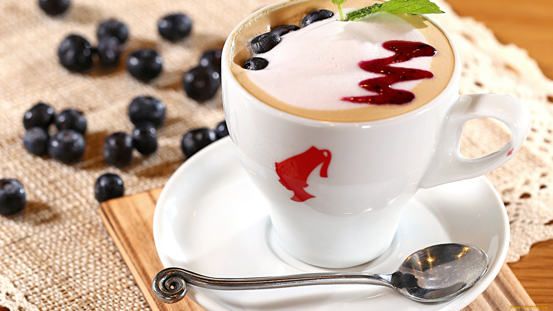 еда, кофе, , кофейные, зёрна, голубика, пенка