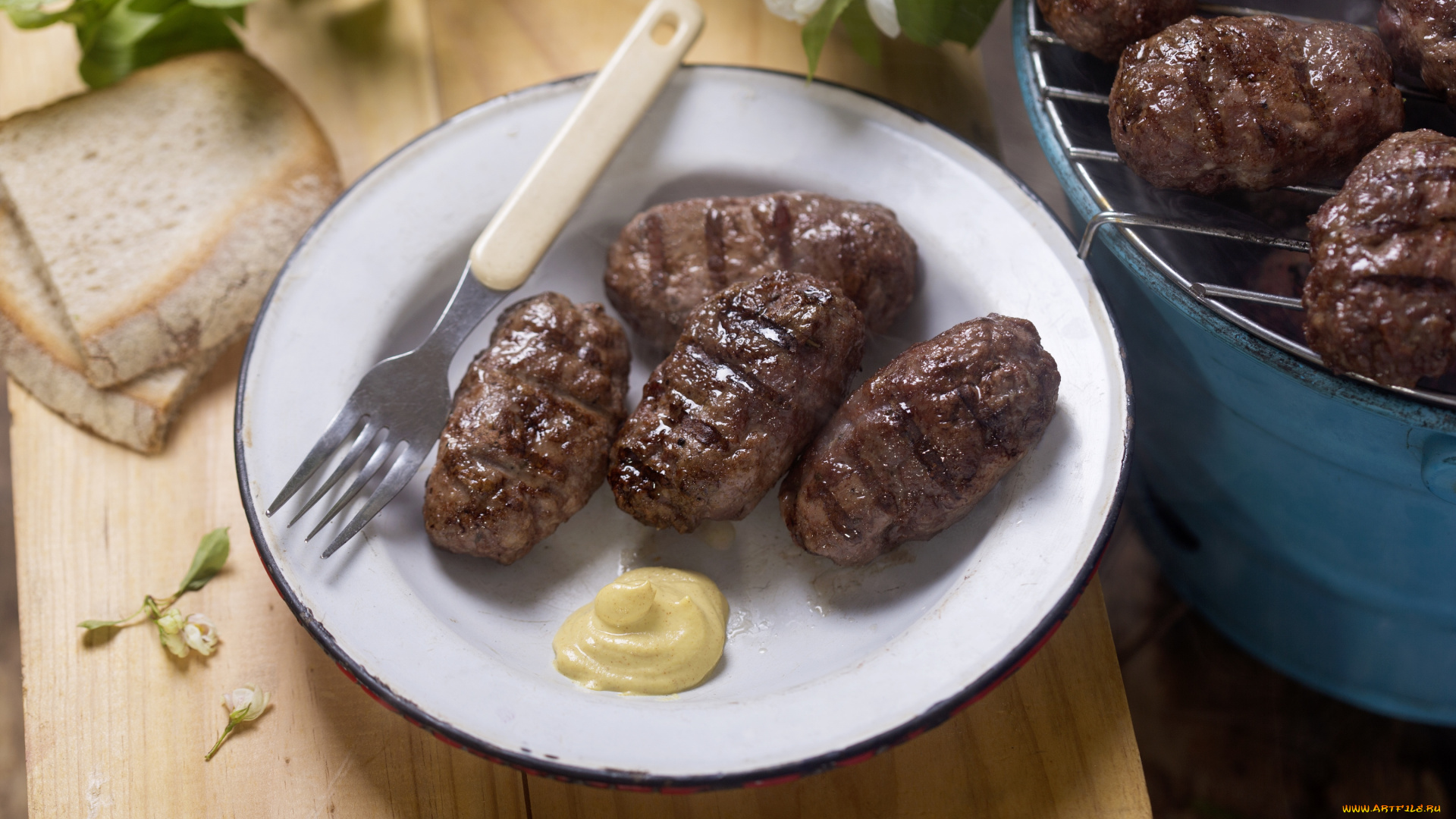 еда, мясные, блюда, мясо, гриль