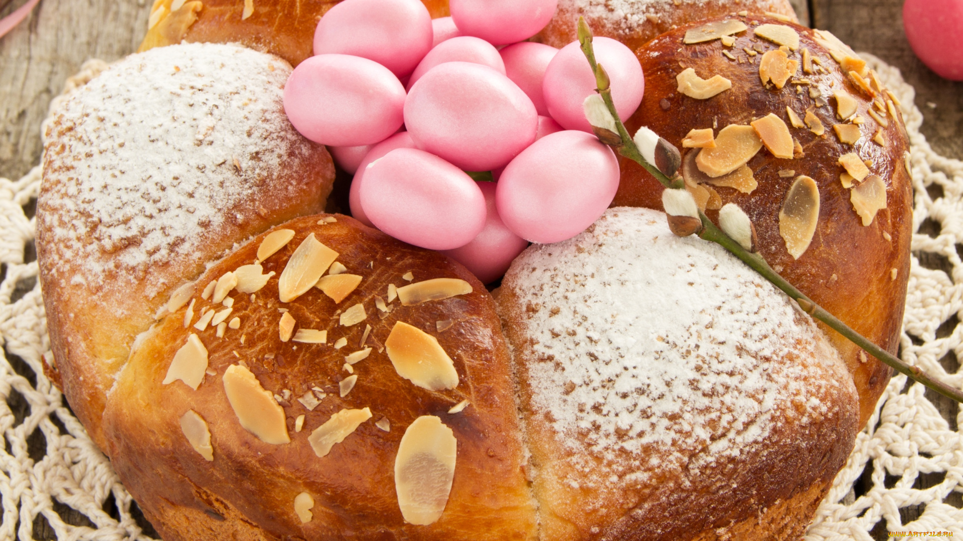 праздничные, пасха, кулич