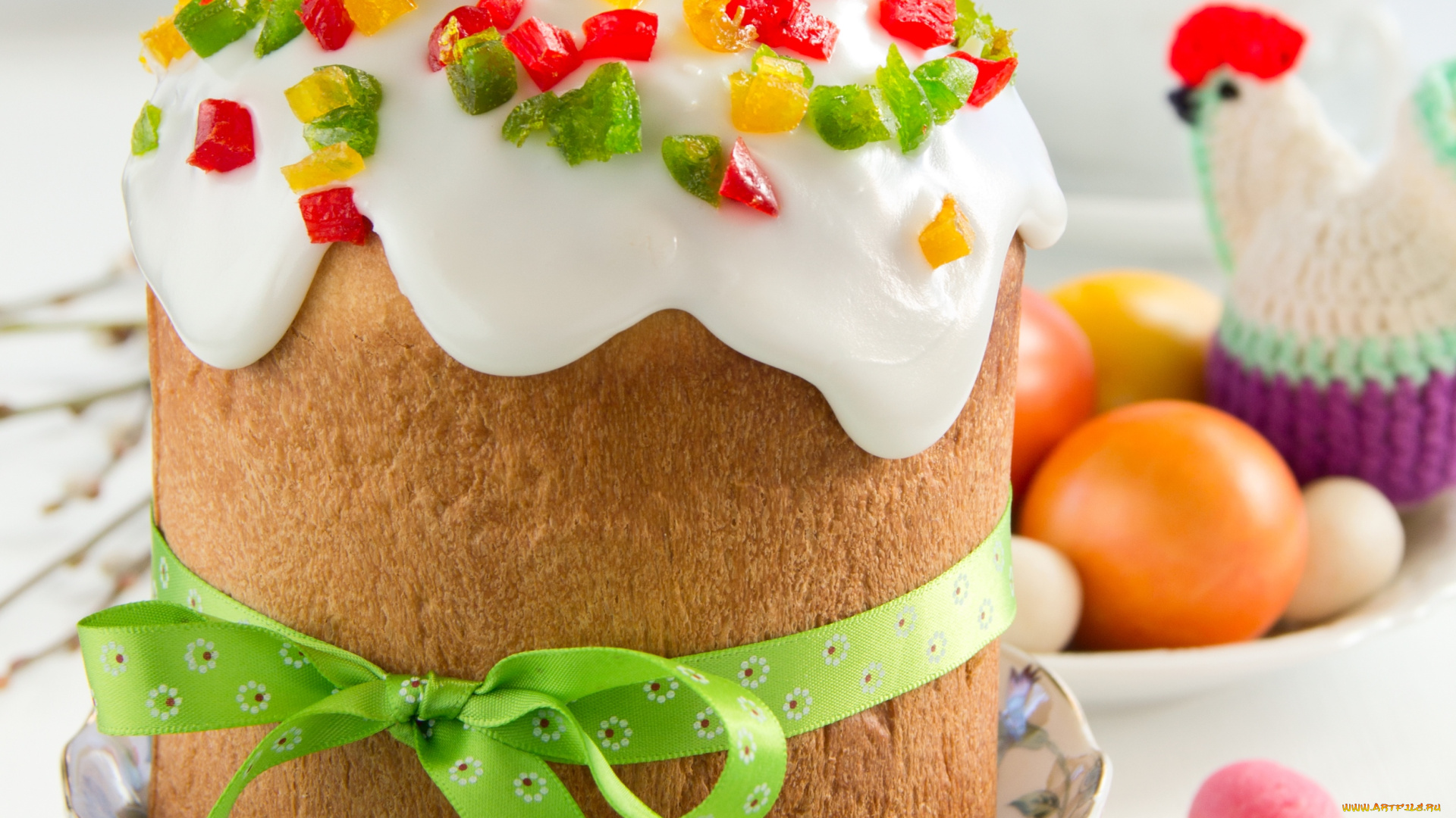 праздничные, пасха, кулич