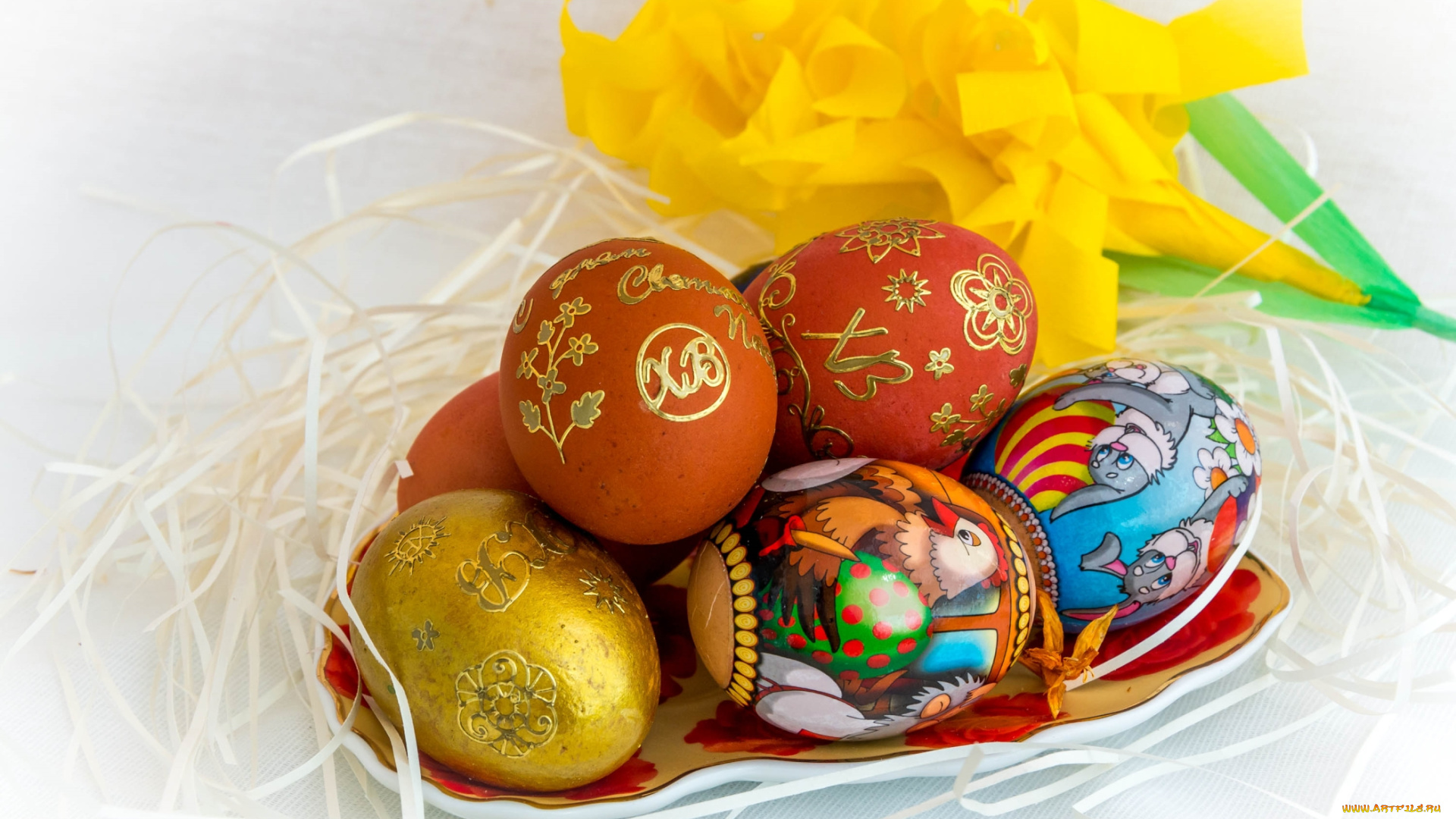 праздничные, пасха, яйца