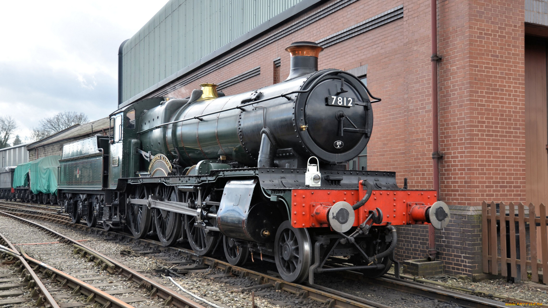 техника, паровозы, паровоз, рельсы, железная, дорога