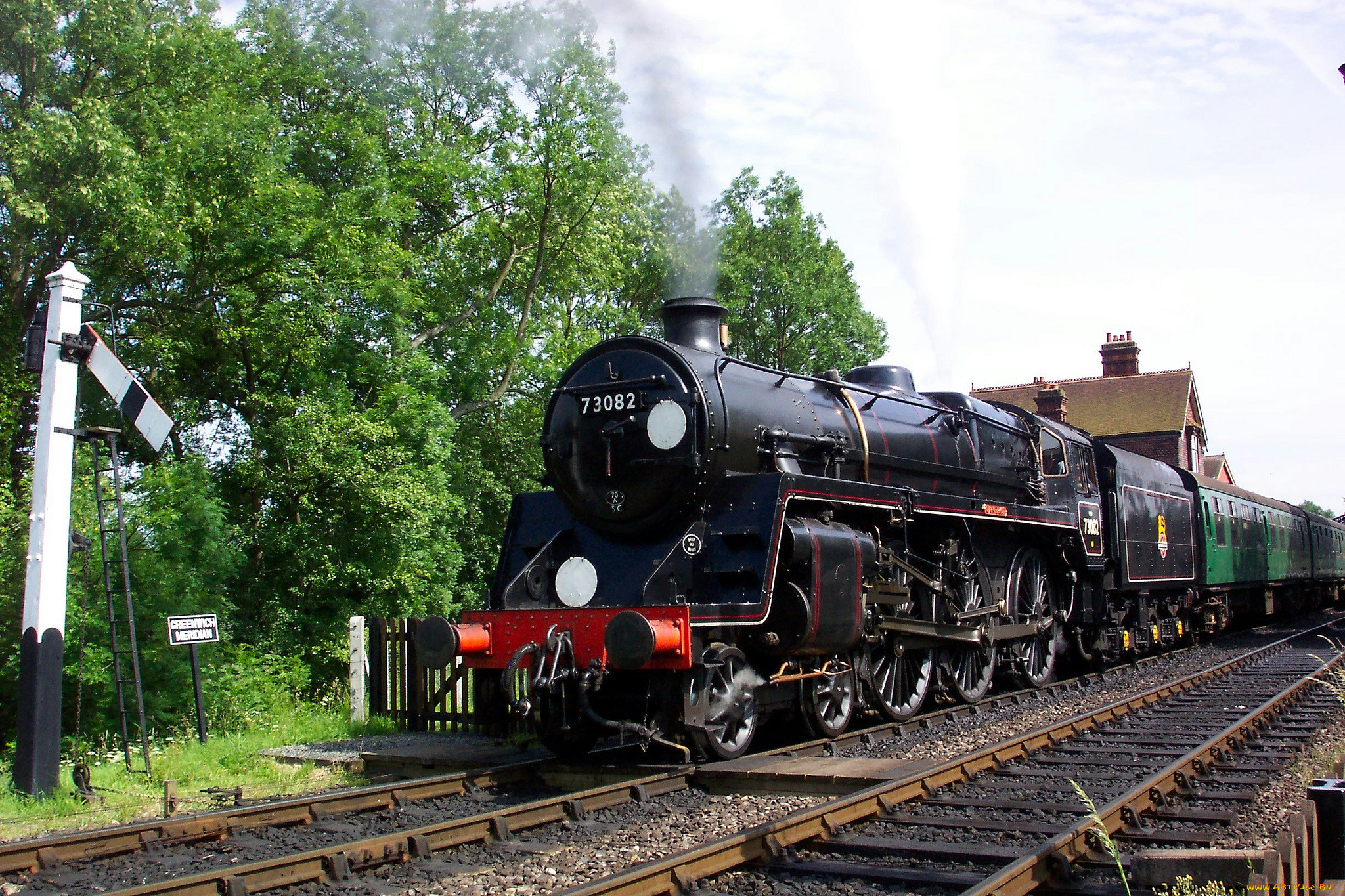 техника, паровозы, состав, паровоз, железная, дорога, рельсы