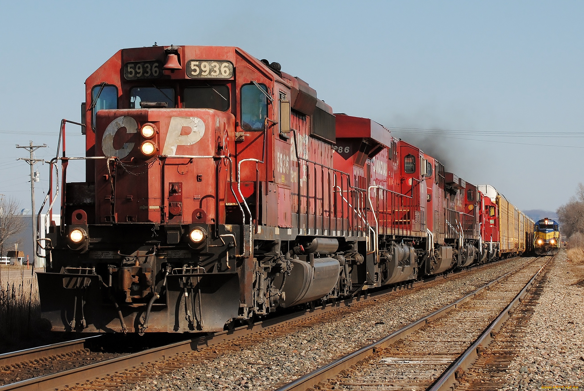 техника, поезда, дорога, железная, локомотив, состав, рельсы