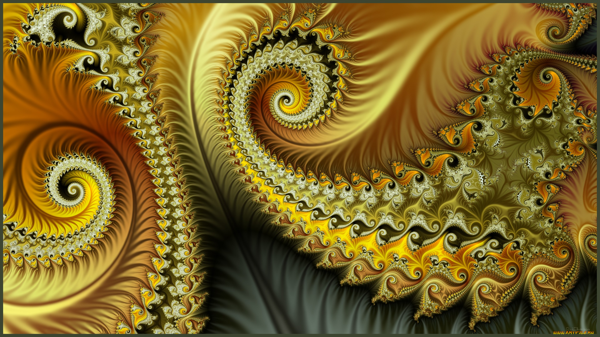 3д, графика, фракталы, , fractal, фон, узор, цвета