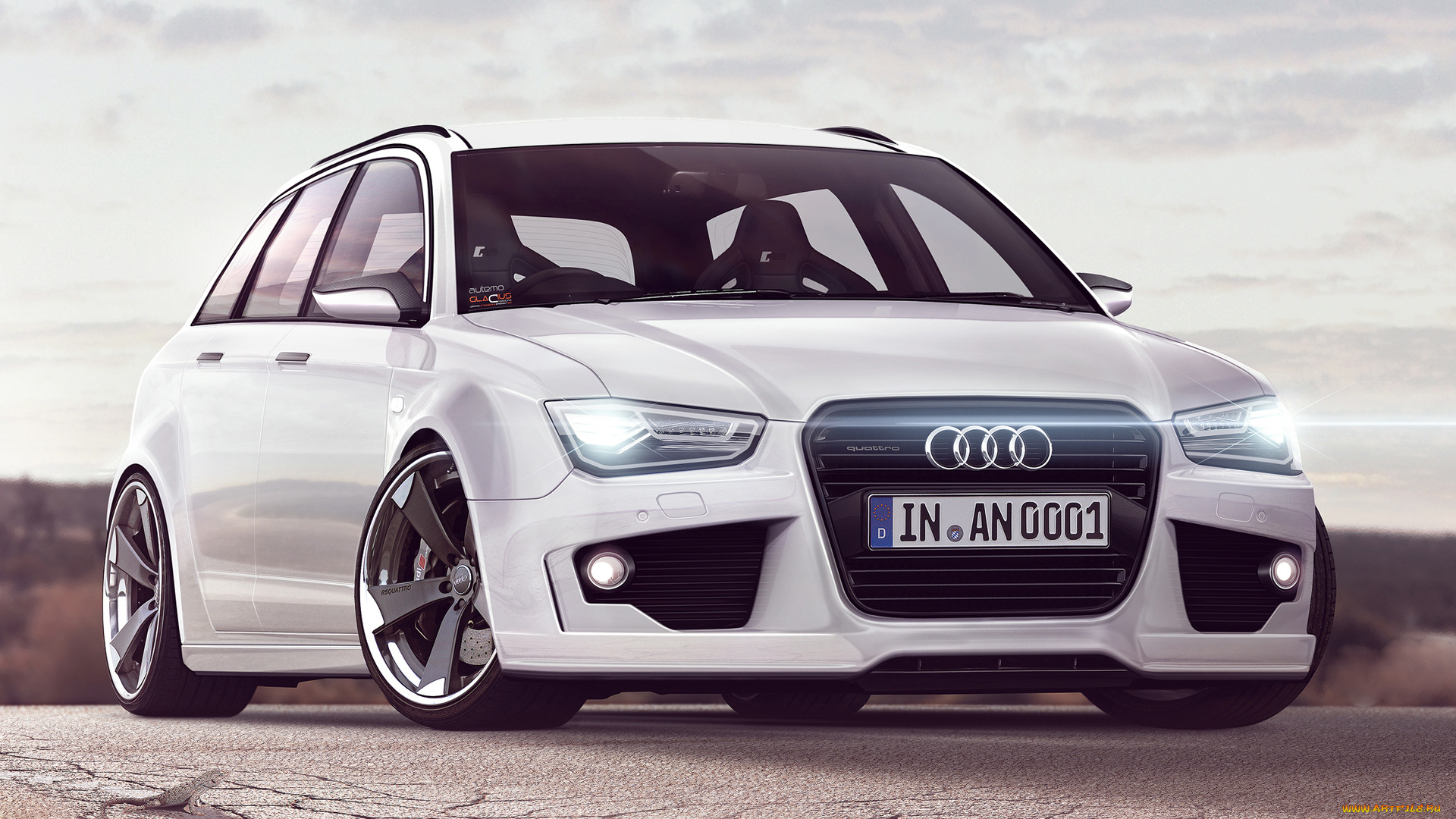 автомобили, виртуальный, тюнинг, audi