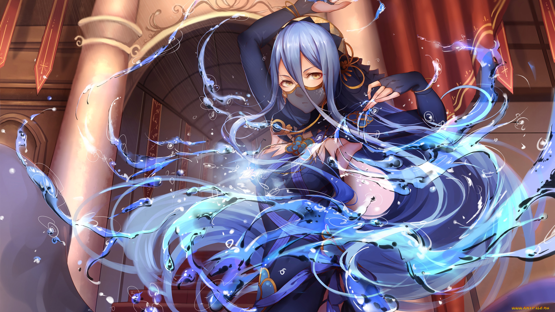 fire, emblem, , the, sacred, stones, видео, игры, фон, взгляд, девушка