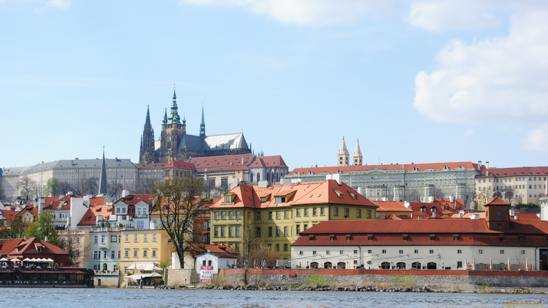 города, прага, , Чехия, влтава, прага, город