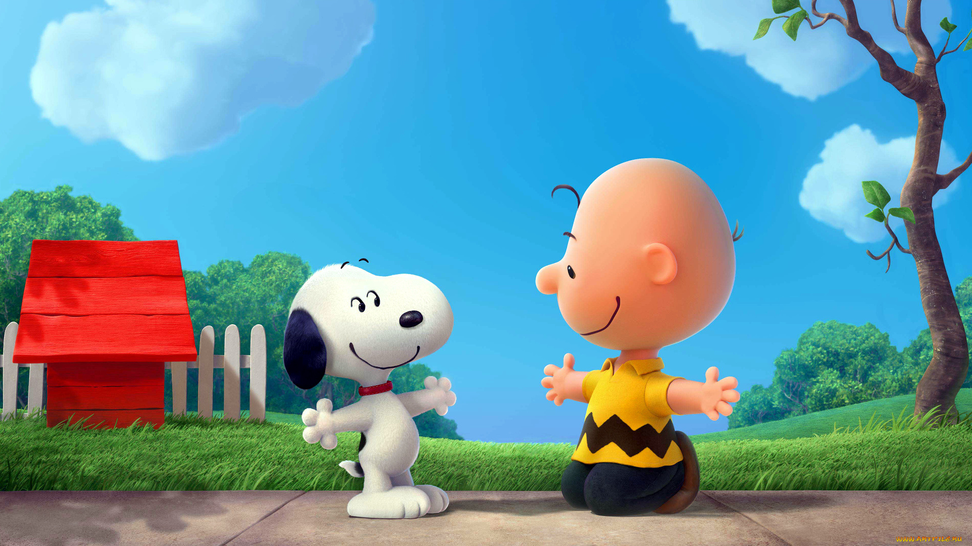 the, peanuts, movie, мультфильмы, персонаж