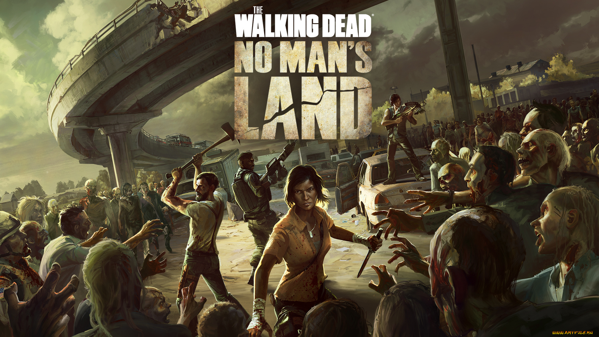 the, walking, dead, no, man`s, land, видео, игры, the, walking, dead, no, man's, land, игра, action, ролевая, мобильная, survival