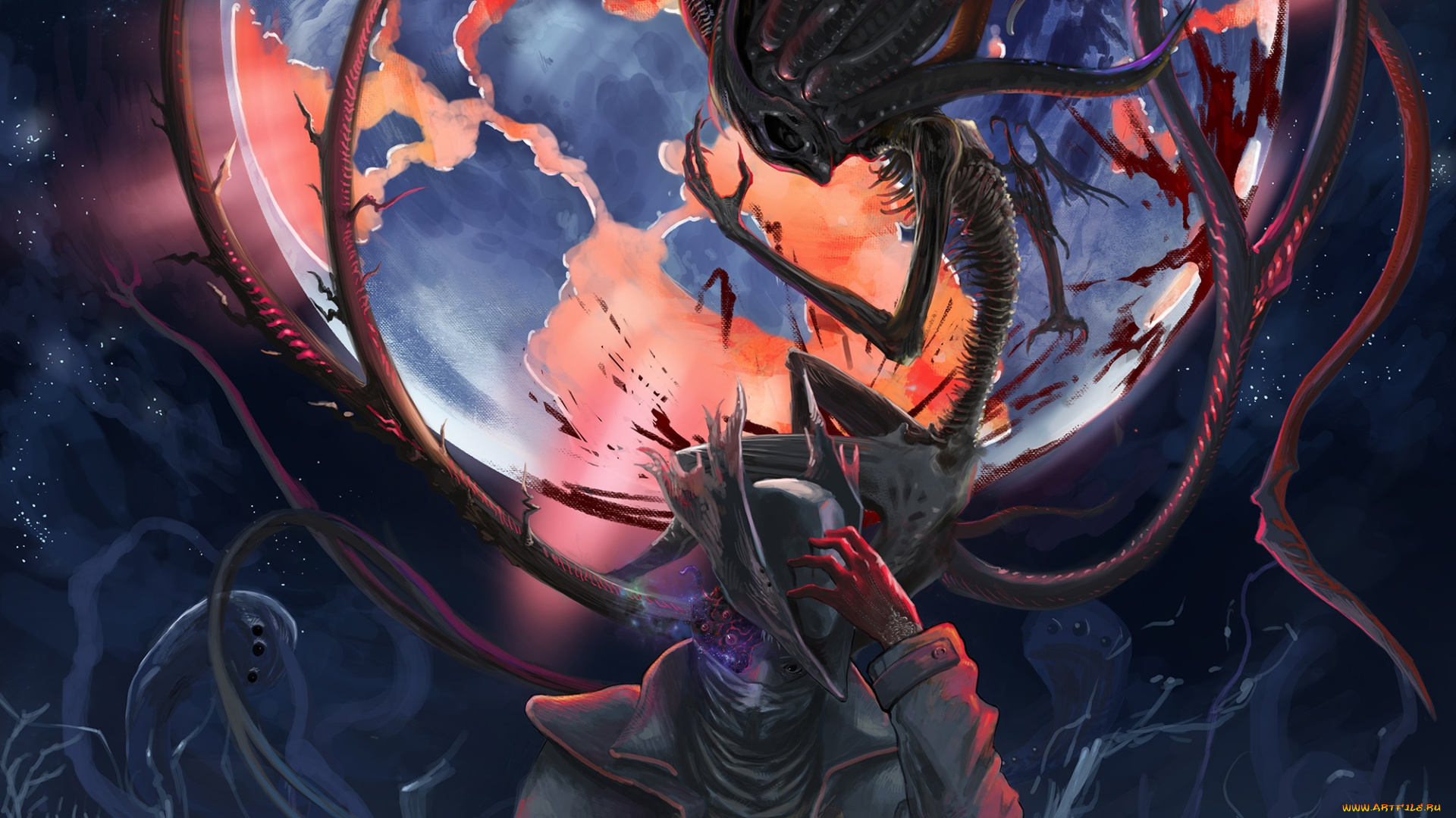 видео, игры, bloodborne