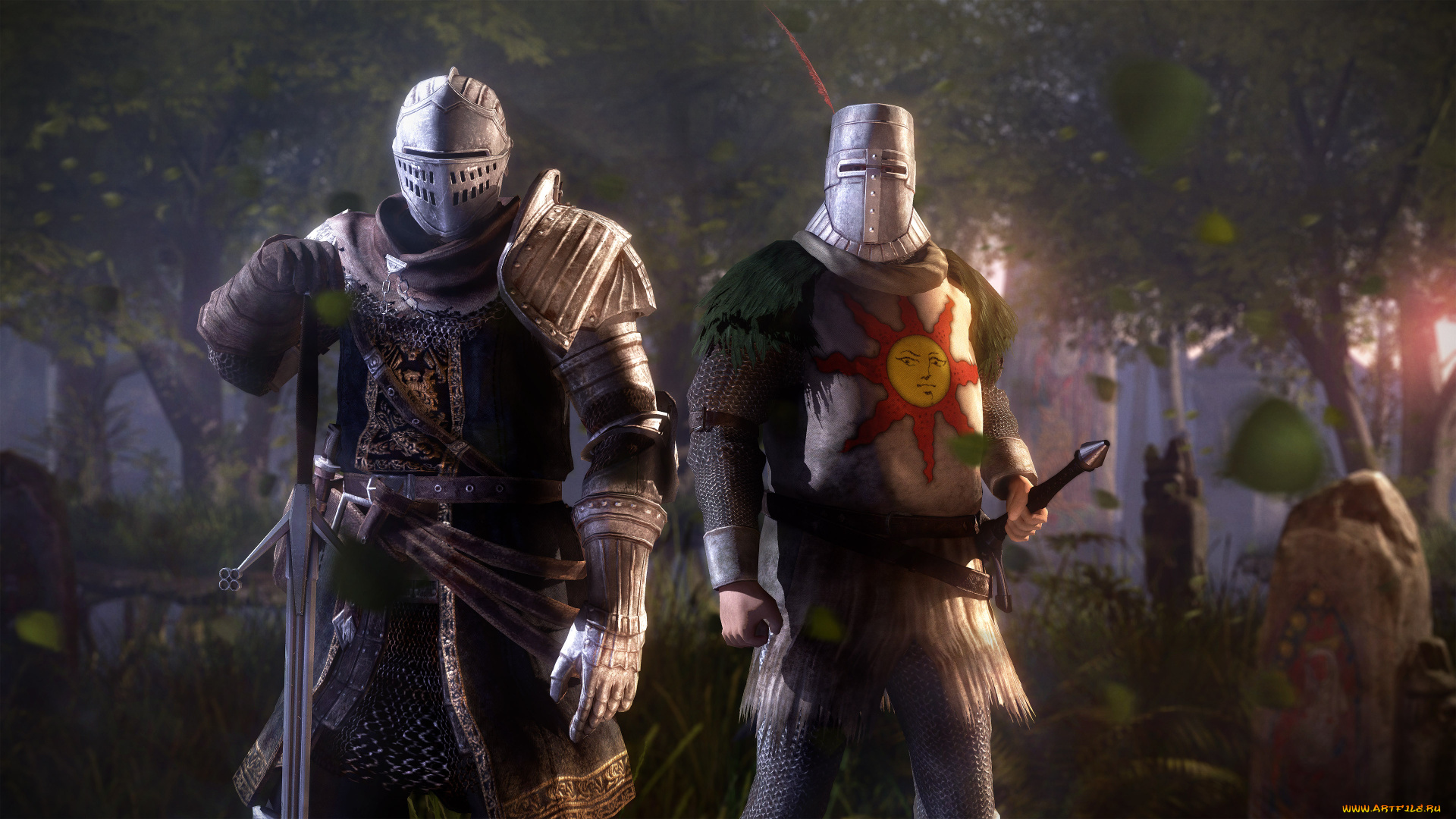 видео, игры, dark, souls, 3, рыцари