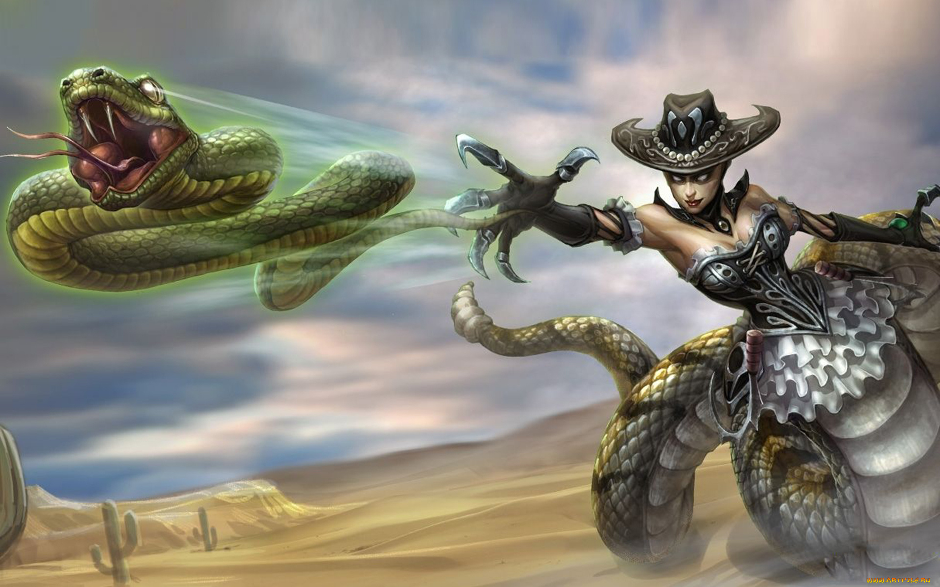 видео, игры, league, of, legends, персонаж, cassiopeia