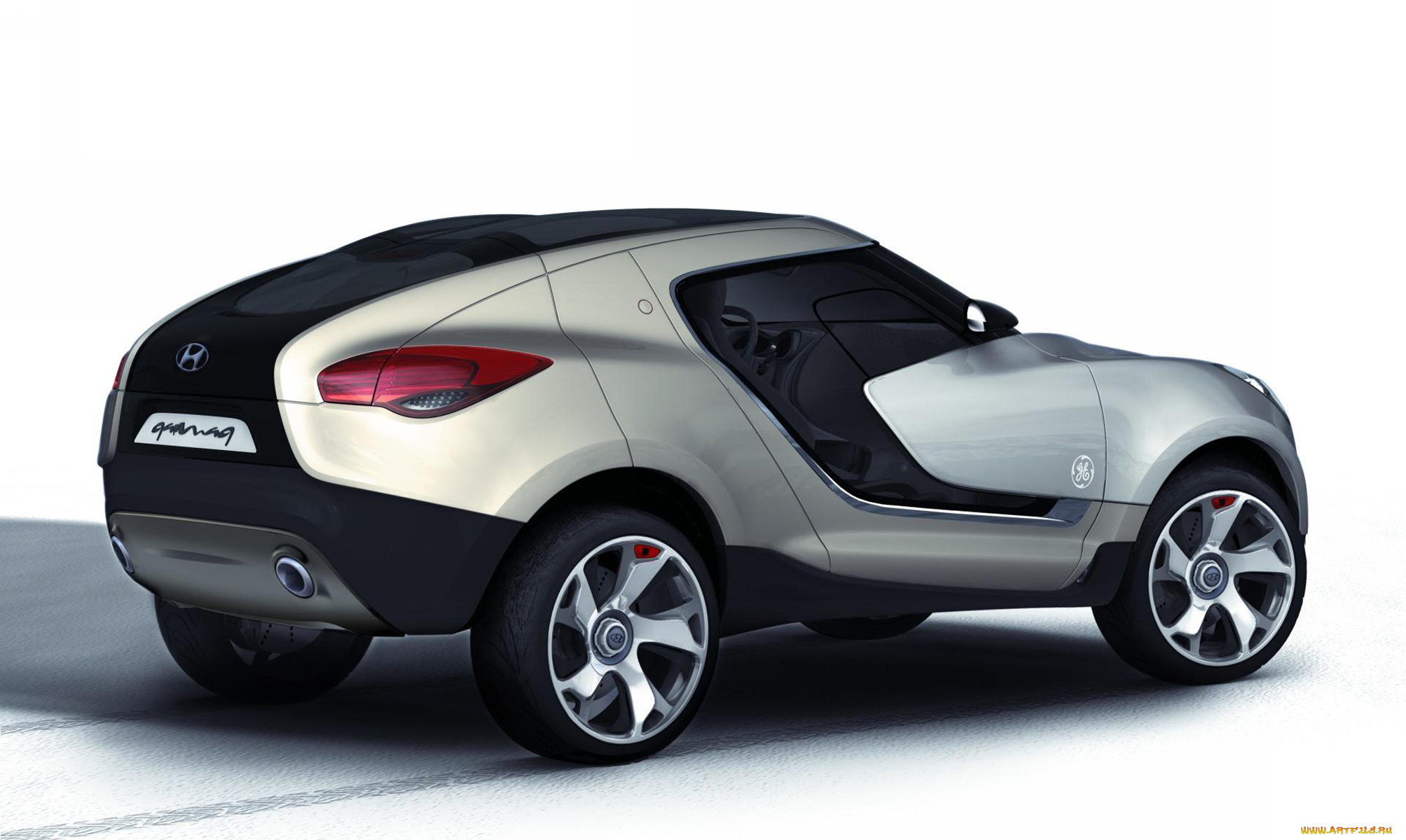 hyundai, qarma, q, concept, 2007, автомобили, 3д, hyundai, qarma, q, concept, 2007, кроссовер, 3d