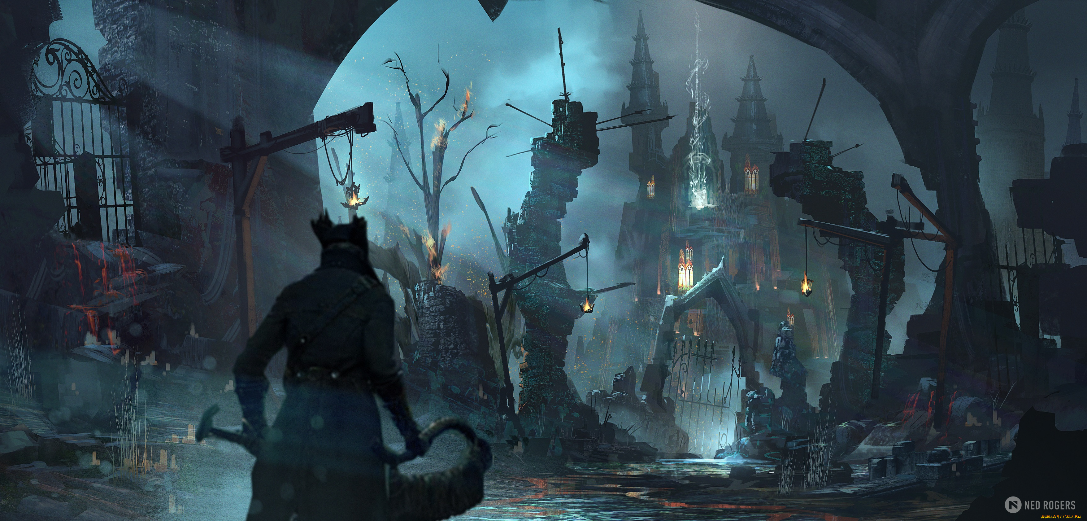 видео, игры, bloodborne