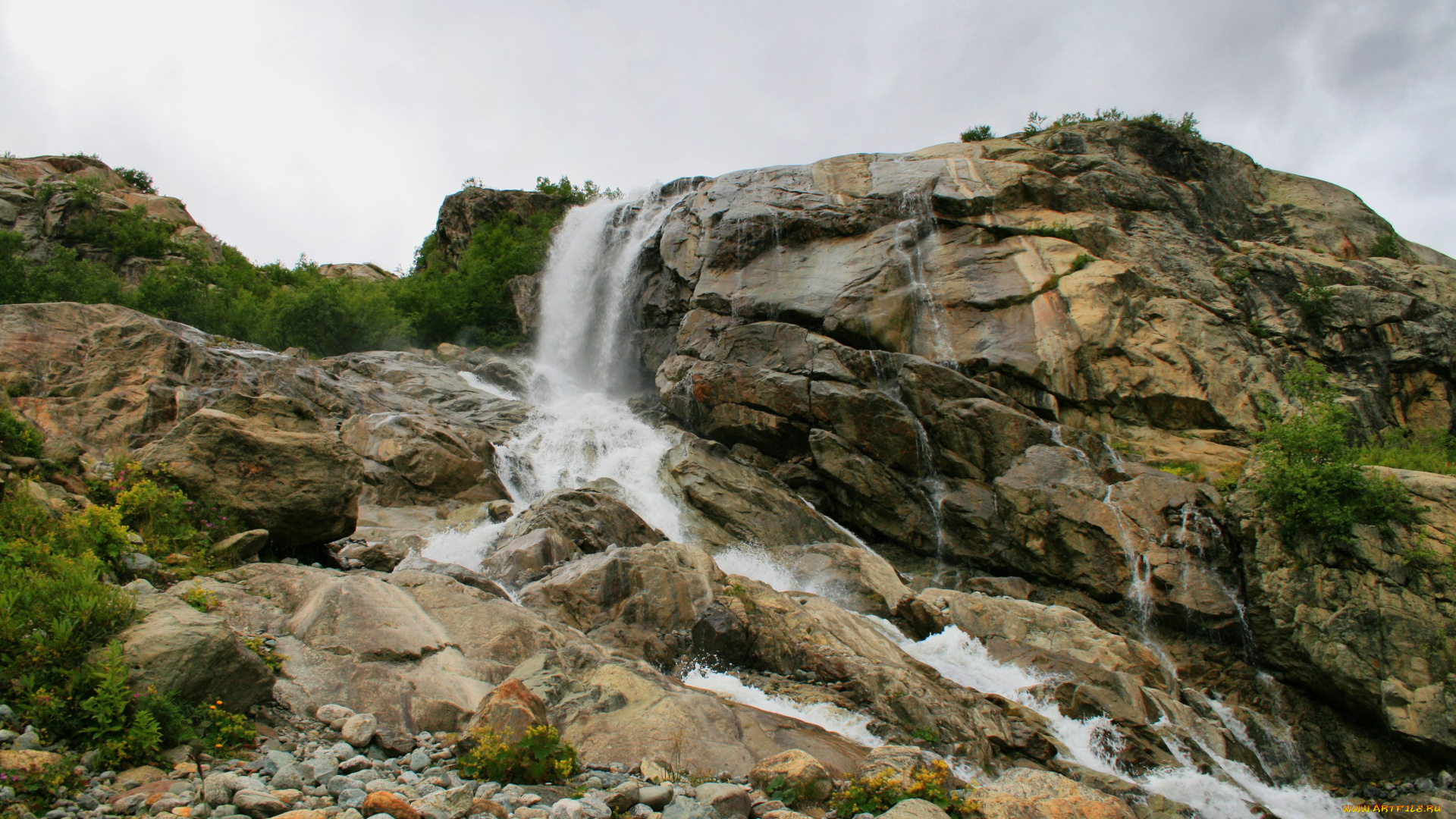 алибекский, водопад, природа, водопады, алибекский, водопад