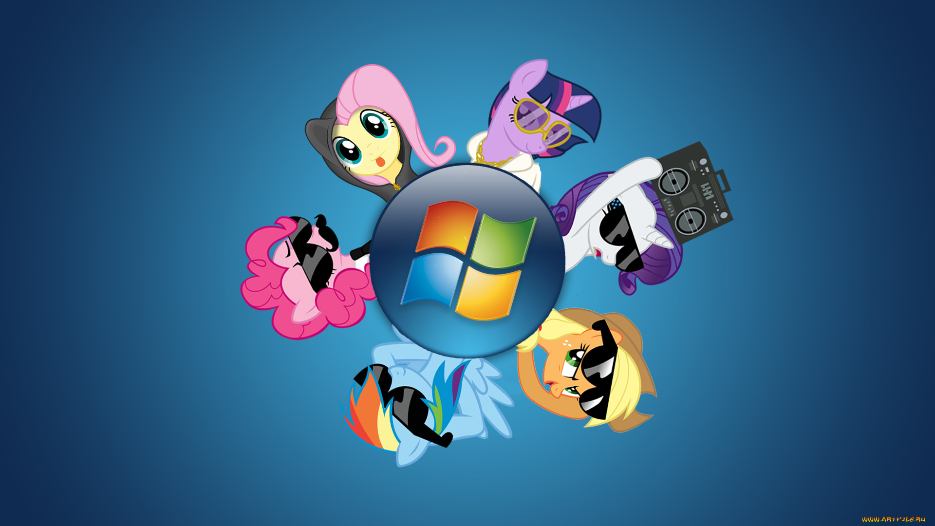 компьютеры, windows, 8, фон, логотип