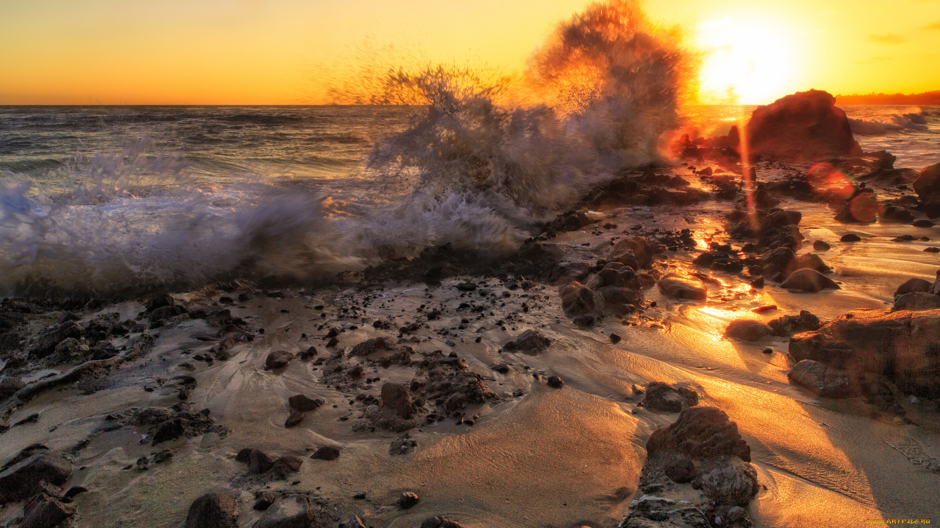 природа, восходы, закаты, рассвет