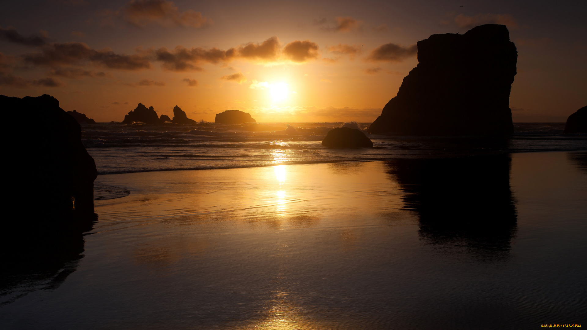 природа, восходы, закаты, рассвет