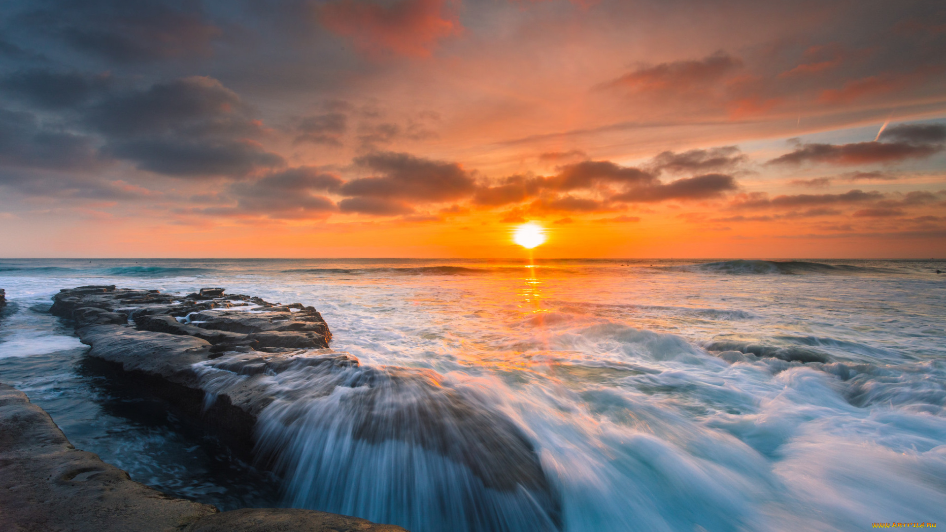 природа, восходы, закаты, рассвет