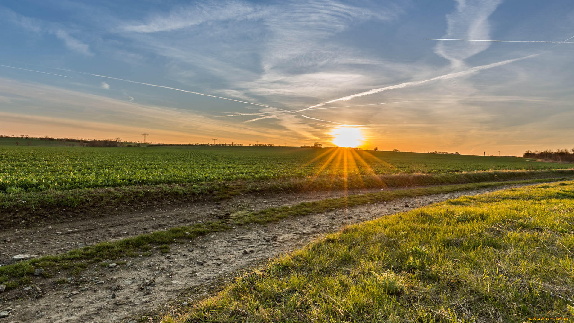 природа, восходы, закаты, рассвет