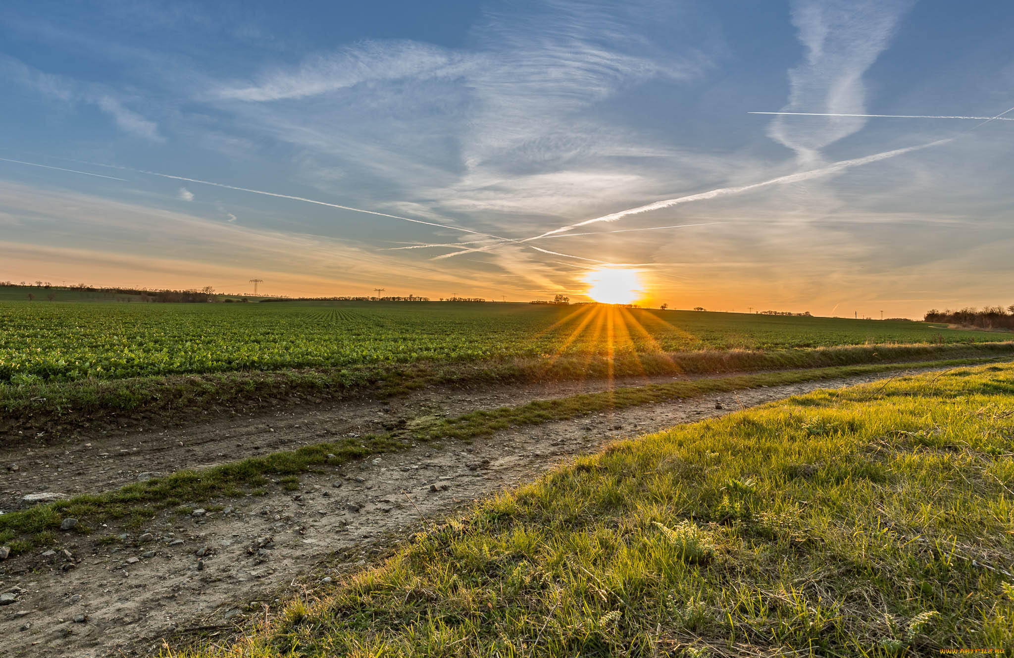природа, восходы, закаты, рассвет