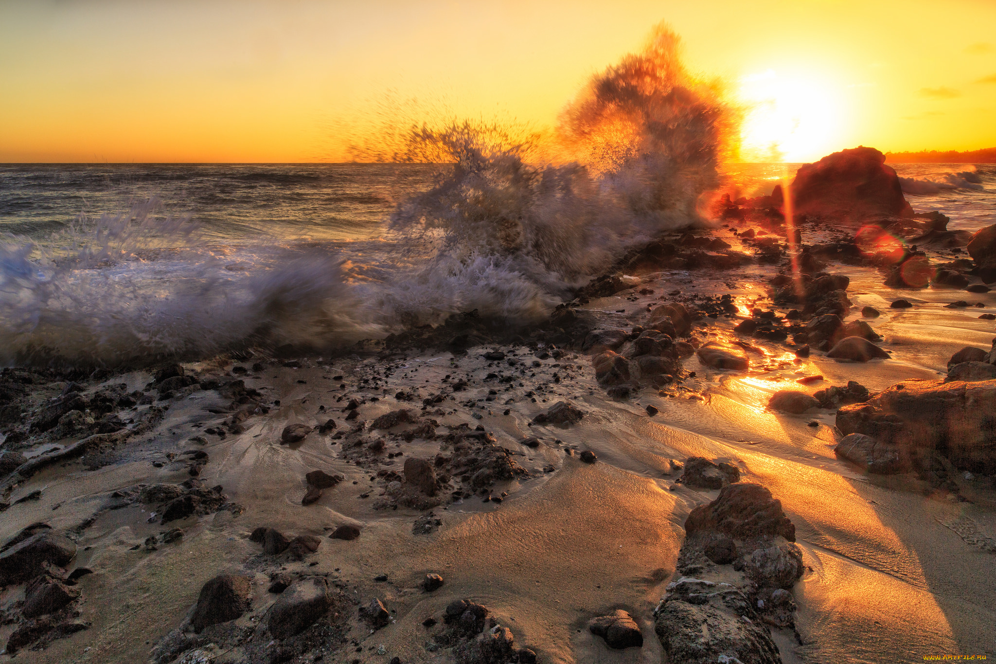 природа, восходы, закаты, рассвет