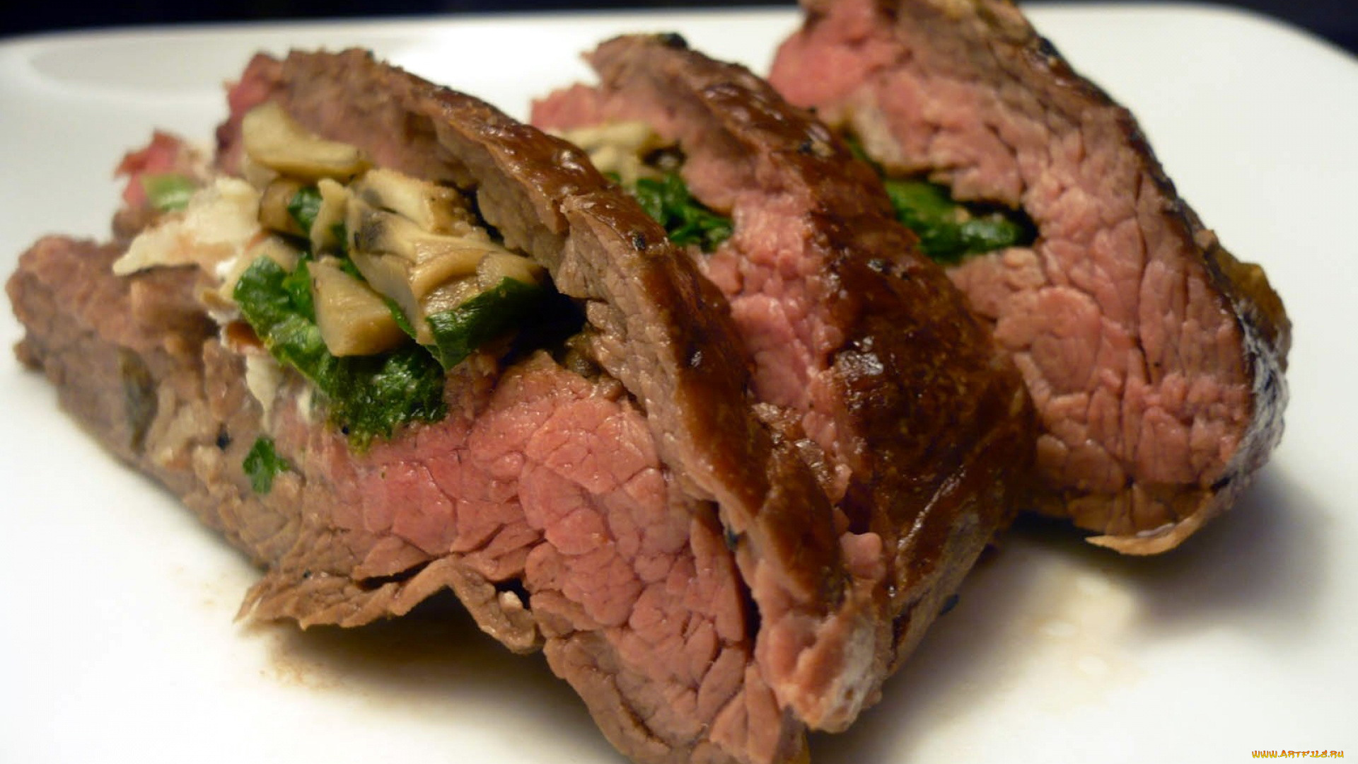 еда, мясные, блюда, фаршированное, мясо