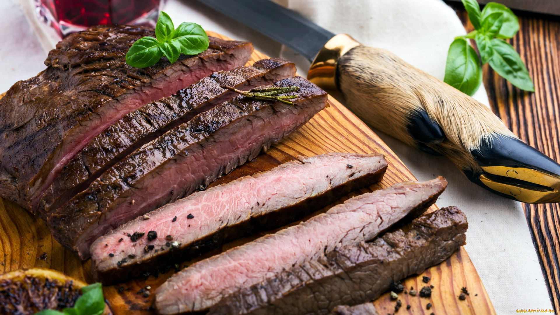еда, мясные, блюда, ростбиф