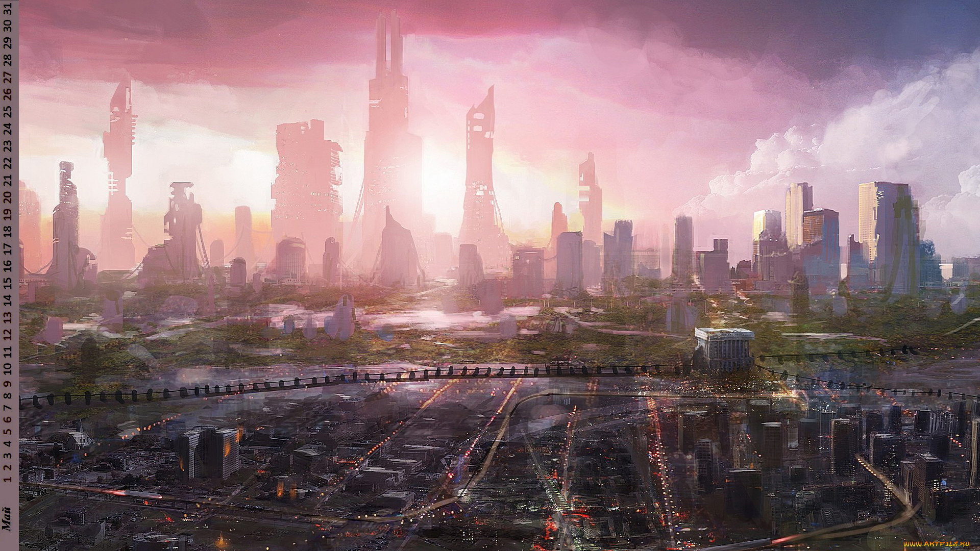 календари, фэнтези, сооружение