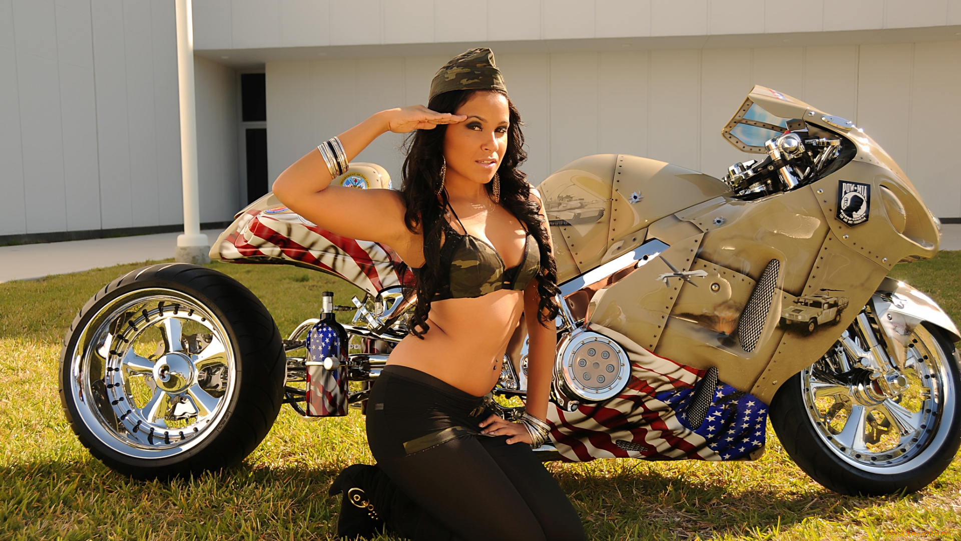 мотоциклы, мото, с, девушкой, девушки