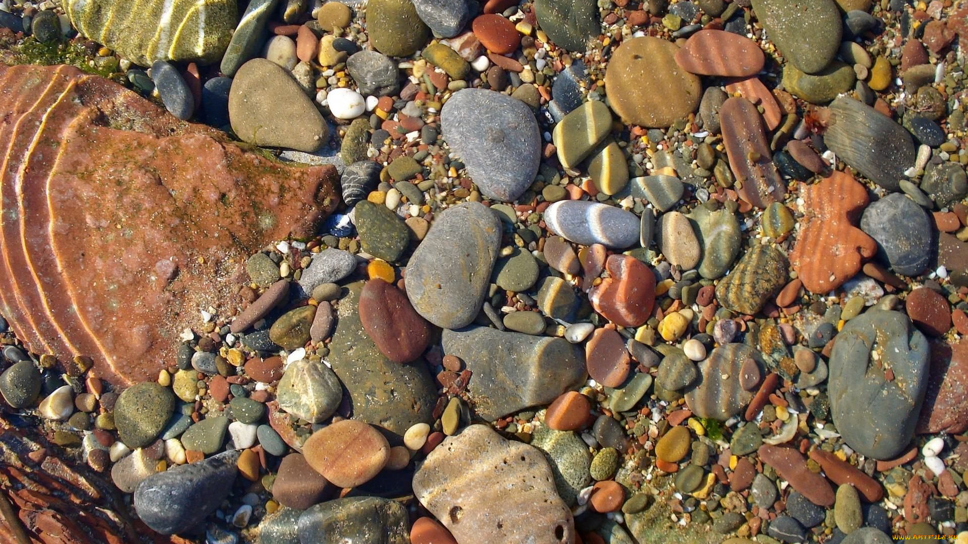 природа, камни, , минералы, поток