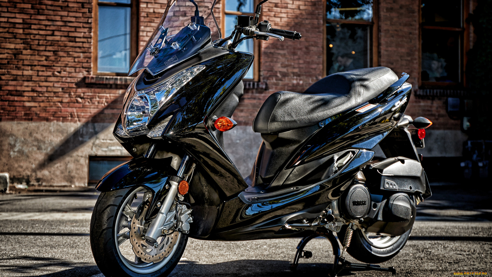 2020, yamaha, smax, мотоциклы, yamaha, скутер, smax, 2020, черный