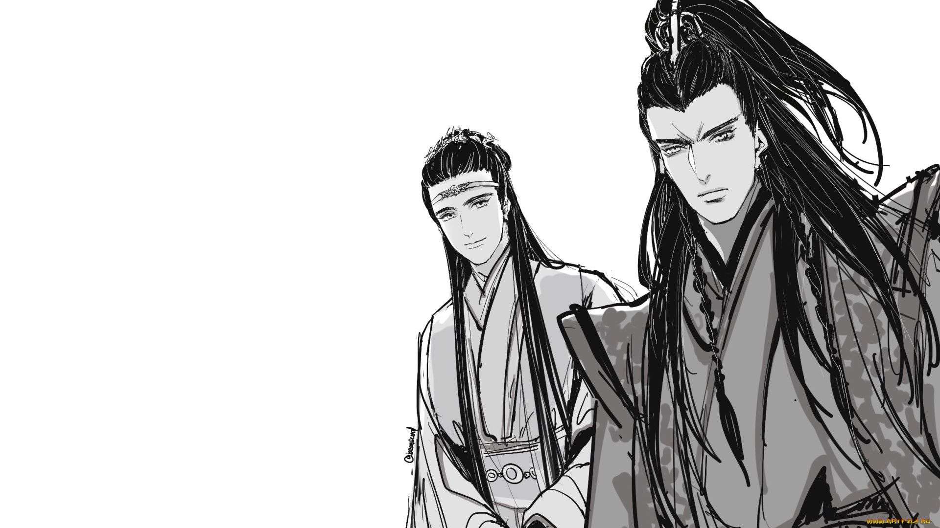 аниме, mo, dao, zu, shi, персонажи