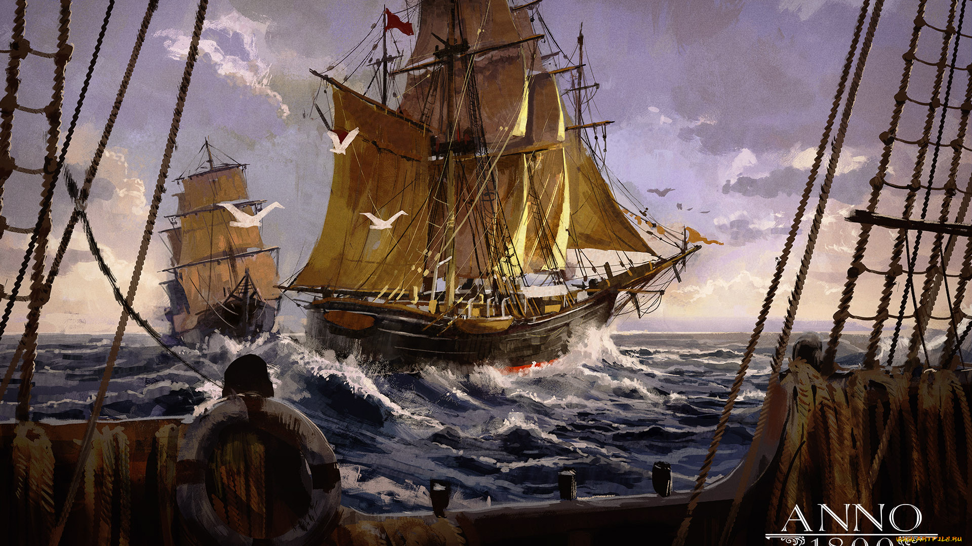 anno, 1800, видео, игры, anno, 1800