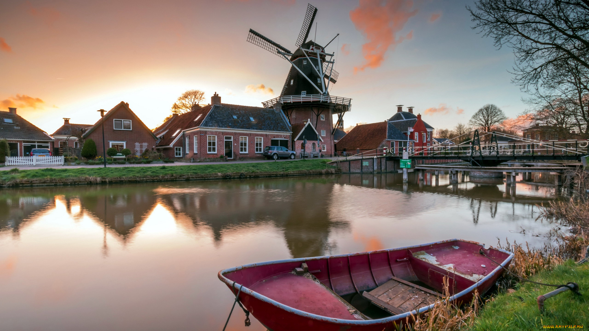 корабли, лодки, , шлюпки, река, лодка, мост