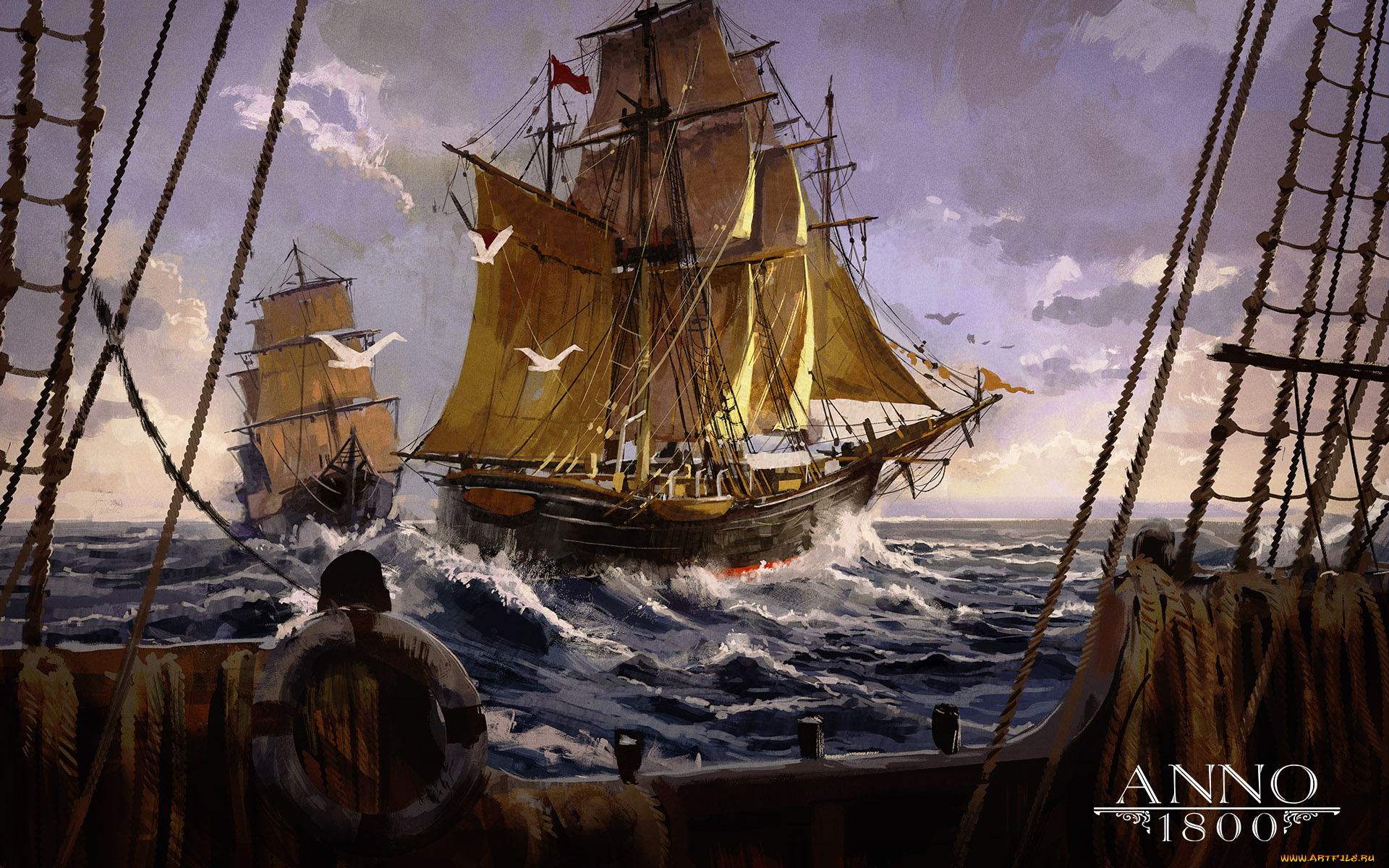 anno, 1800, видео, игры, anno, 1800