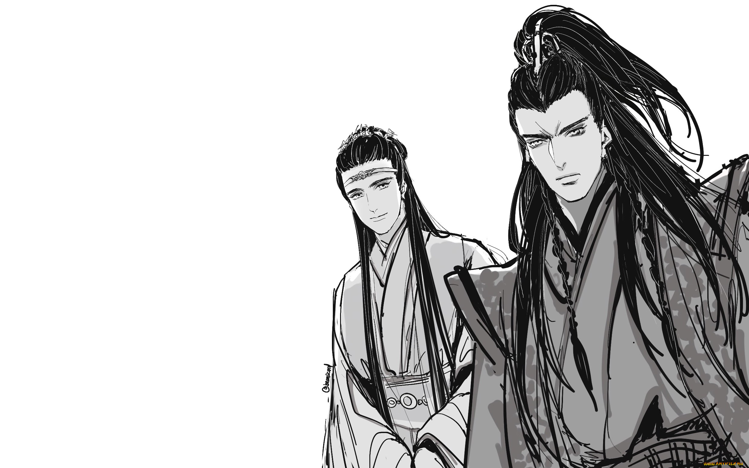 аниме, mo, dao, zu, shi, персонажи