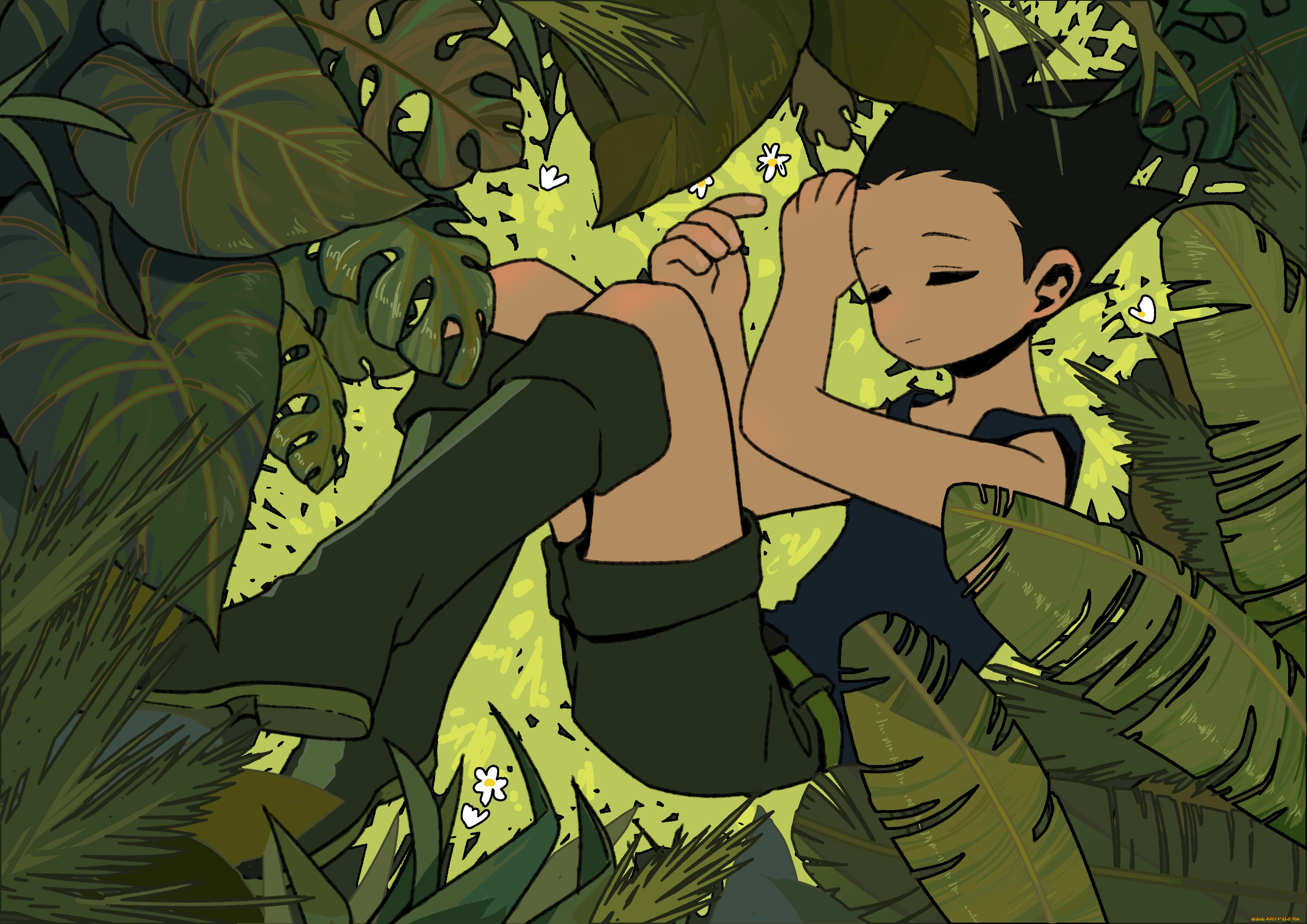 аниме, hunter, x, hunter, охотник, х