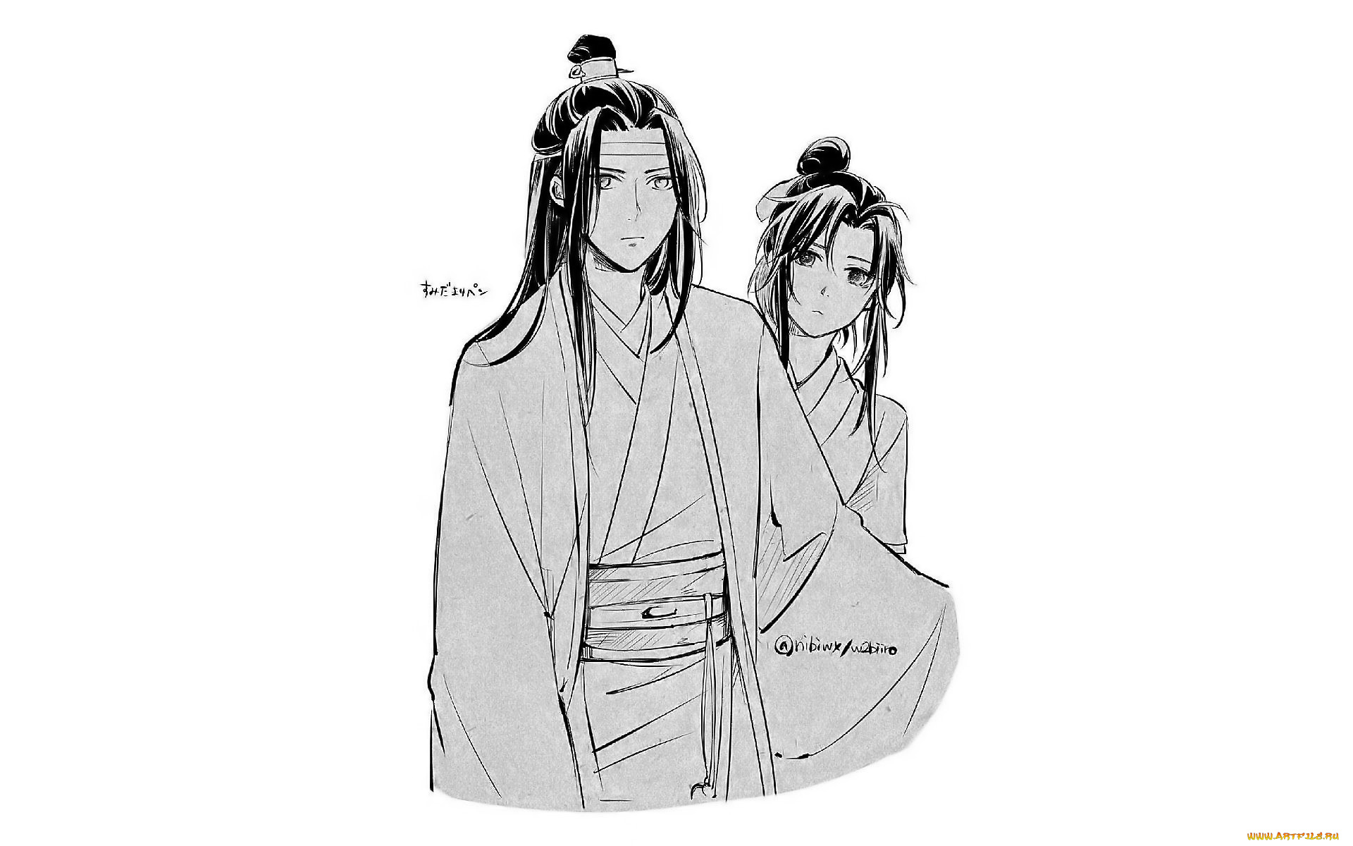 аниме, mo, dao, zu, shi, лань, ванцзи, вэй, усянь